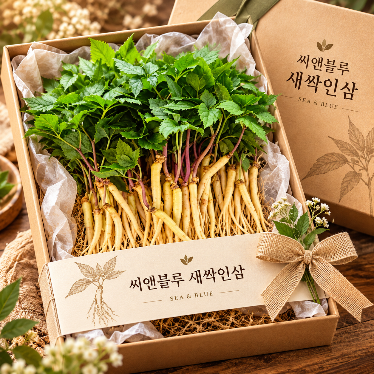 새싹인삼 100개